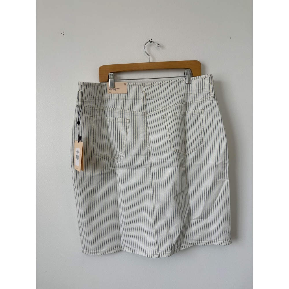 NWT - NYDJ High Waist Skirt – Palencia Stripe – Size 16 - Picture 4 of 6